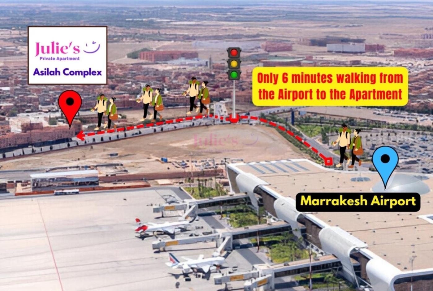 Julie Airport Marrakech Apartments Marrakesh Extérieur photo