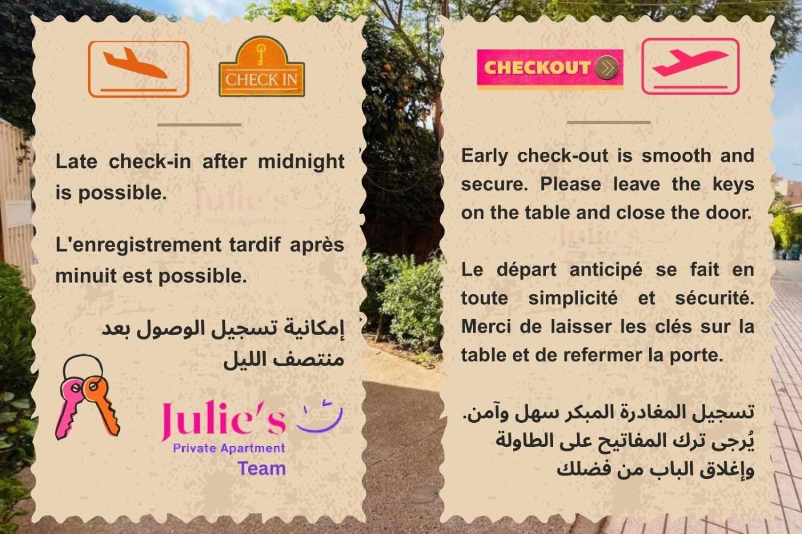 Julie Airport Marrakech Apartments Marrakesh Extérieur photo